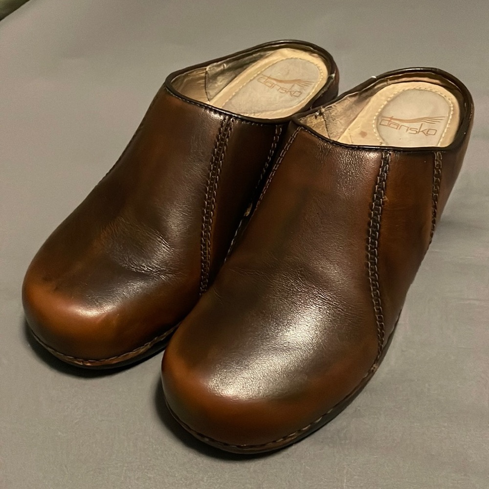 Dansko Leather Clogs